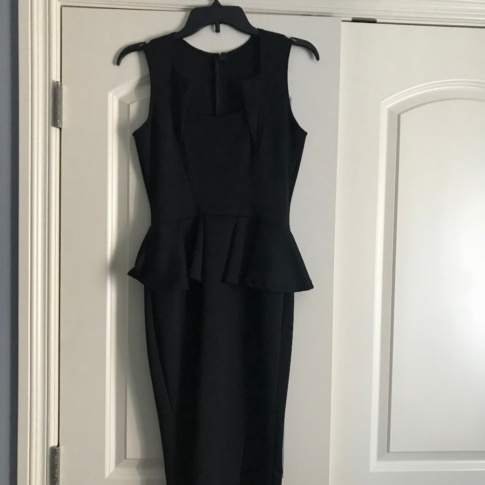 LBD Peplum dress